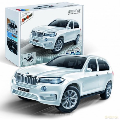 BMW X5 6803-1 napęd pull-back [KLOCKI]
