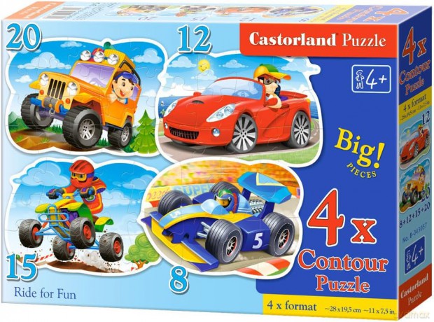 CASTOR Puzzle x 4 - Ride for fun [PUZZLE]