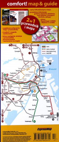 comfort! map&guide Kopenhaga i Malmö