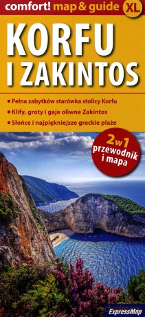 Comfort! map&guide Korfu i Zakintos