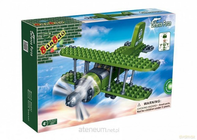 Defence Force 8827 Armia Samolot dwupłatowy [KLOCKI]