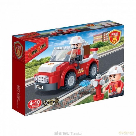 Fire 7117 Straż Pożarna Jeep dowódcy straży [KLOCKI]