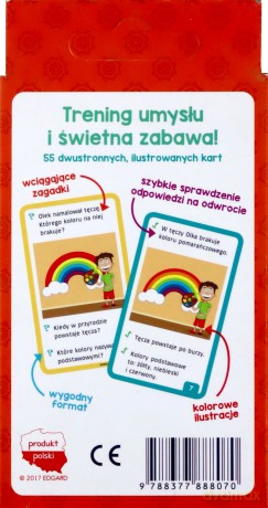 Karty edukacyjne. Zabawy logiczne 6-9 lat [GRA]
