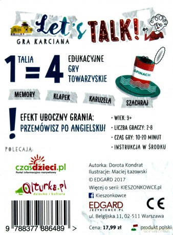 Kieszonkowiec angielski Let's Talk (9+) [GRA]
