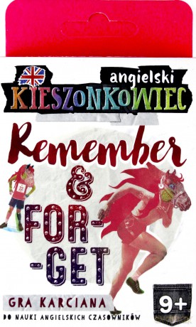 Kieszonkowiec angielski. Remember Forget (9+) [GRA]