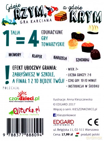 Kieszonkowiec geograficzny. Gdzie Rzym [GRA]