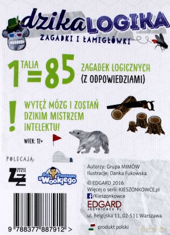Kieszonkowiec logiczny Dzika logika (12+) [GRA]