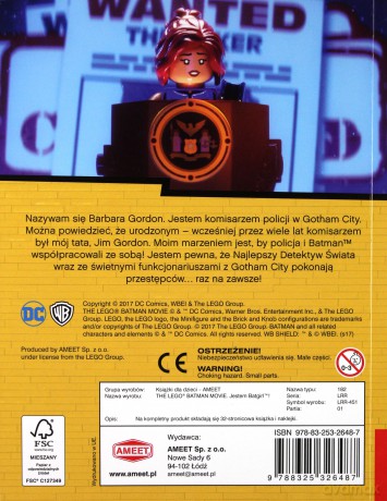 Lego Batman Movie. Jestem Batgirl! - Tracey West [KSIĄŻKA]