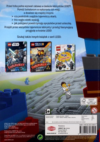 Lego Misja labirynty [KSIĄŻKA]