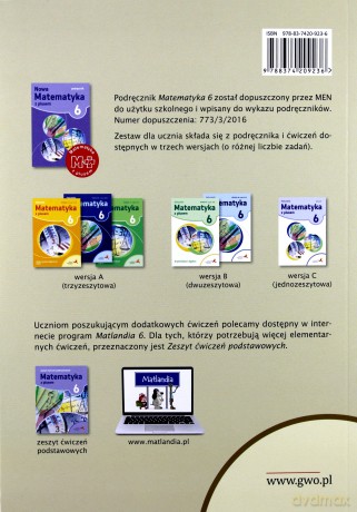 Matematyka Szkoła podstawowa 6 Z Plusem Zbiór zadań [KSIĄŻKA]