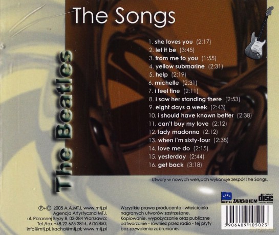 The Songs: The Beatles [CD]