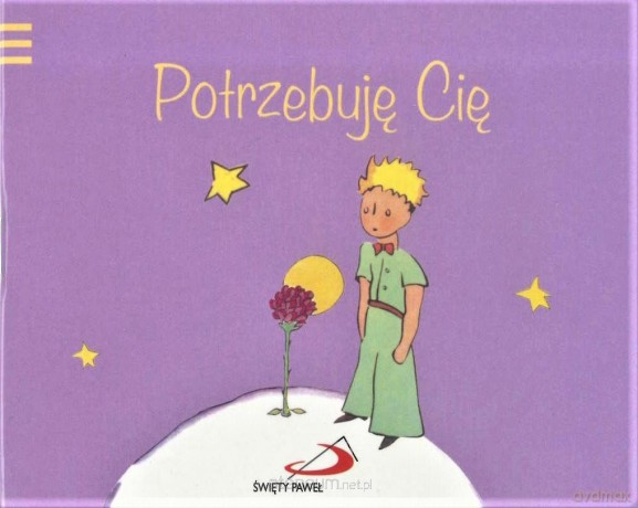 Pamiętam 2 Potrzebuję Cię - Antoine de Saint-Exupry [KSIĄŻKA]