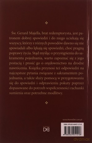Patron dobrej spowiedzi - Św. Gerard Majella [KSIĄŻKA]