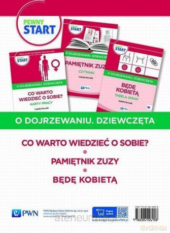 Pewny start. O dojrzewaniu Dziewczęta. Pakiet (folia) - Izabela Fornalik [KSIĄŻKA]