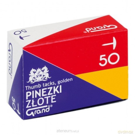 Pinezki złote (10 szt)