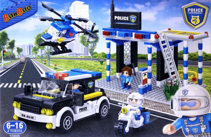 Police 7002 Policja Posterunek drogowy [KLOCKI]