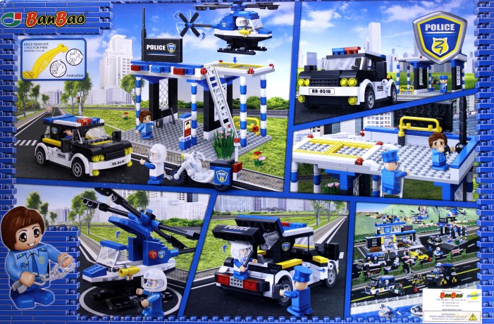 Police 7002 Policja Posterunek drogowy [KLOCKI]