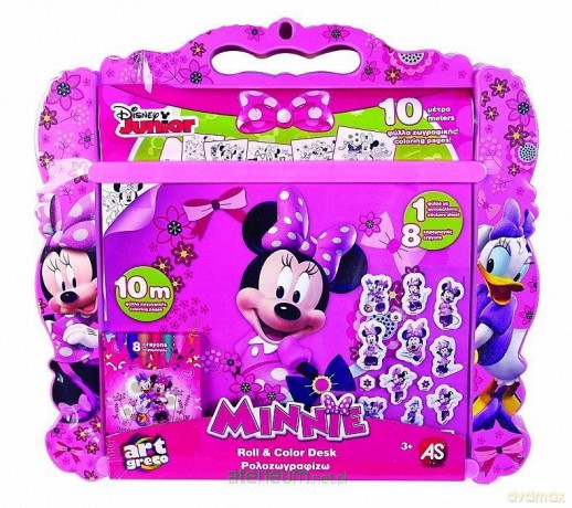 Rolka do malowania z akcesoriami Minnie