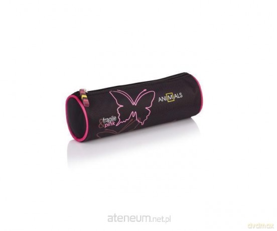 Saszetka okrągła AN-17 Animals 2 Fragile&Pink