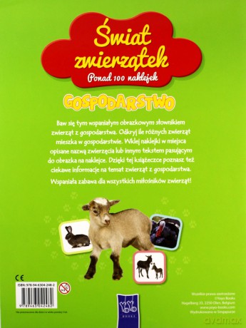 Świat zwierzątek. Gospodarstwo [KSIĄŻKA]