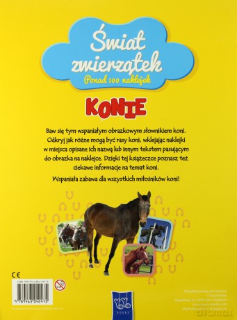 Świat zwierzątek. Konie [KSIĄŻKA]