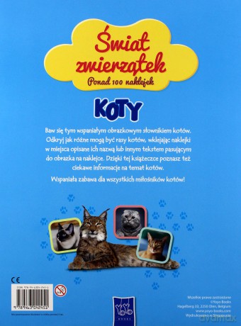 Świat zwierzątek. Koty [KSIĄŻKA]