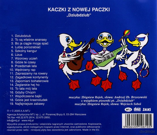 Kaczki z Nowej Paczki: Dziubdziub [CD]