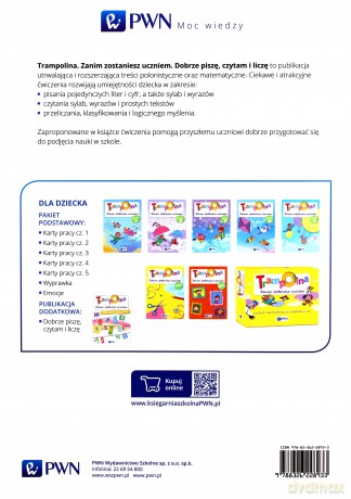 Trampolina. Zanim zostaniesz uczniem. Dobrze piszę [KSIĄŻKA]