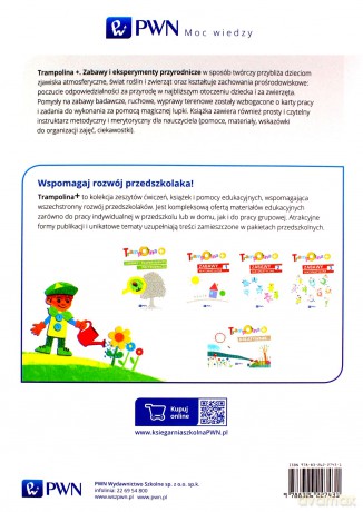 Trampolina+ Zabawy i eksperymenty przyrodnicze - Iwona Brylińska [KSIĄŻKA]