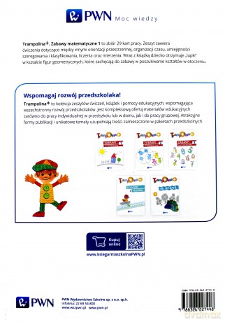 Trampolina+ Zabawy matematyczne 1 - Danuta Chrzanowska, Katarzyna Kozłowska [KSIĄŻKA]