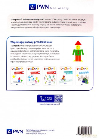 Trampolina+ Zabawy matematyczne 2 - Danuta Chrzanowska, Katarzyna Kozłowska [KSIĄŻKA]