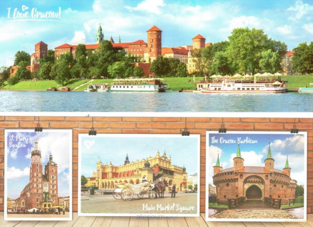 Zakładka. I love Cracow