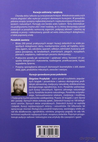 Zielarskie kuracje na choroby skóry i włosów - Zbigniew Przybylak [KSIĄŻKA]