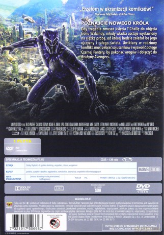 Czarna Pantera [DVD]