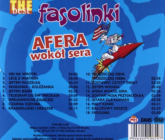 Fasolinki: The Best - Afera Wokół Sera [CD]
