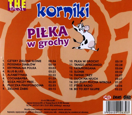 Korniki: The Best - Piłka W Grochy [CD]