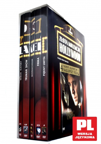 Piękny umysł / Firma /  Monachium /  Truman Show /  Wielki Gatsby [BOX] [5DVD]
