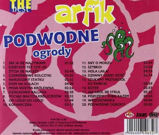 Arfik: Podwodne ogrody [CD]