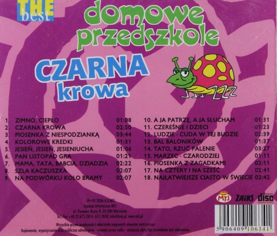 Domowe Przedszkole: The Best - Czarna Krowa [CD]