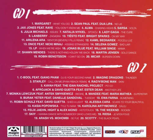 ESKA Hity Na Czasie Lato 2017 [2CD]
