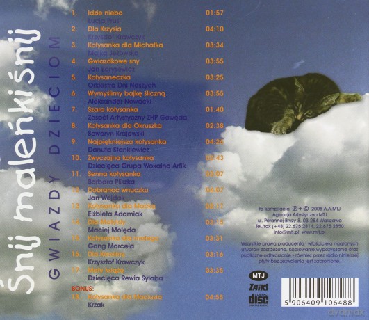 Śnij maleńki śnij [CD]