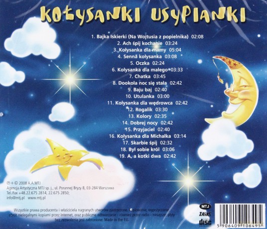 Kołysanki usypianki [CD]