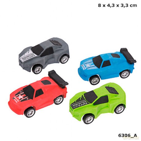 Gumka do ścierania wyścigowa Monster cars mix 1 sztuka