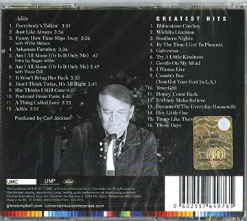 Glen Campbell: Adios [2CD]