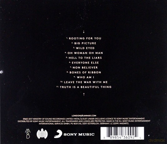 London Grammar: Truth Is A Beautiful Thing [CD]