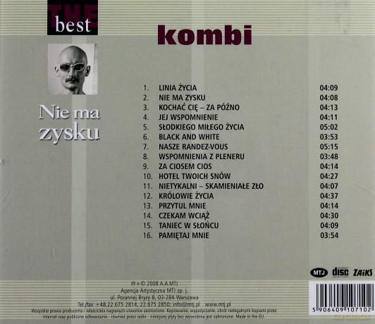 Kombi: The Best - Nie Ma Zysku [CD]