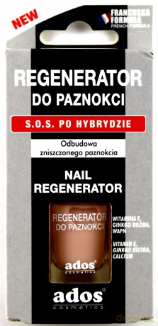 ADOS Odżywka do paznokci Regenerator - S.O.S. po Hybrydzie 10ml