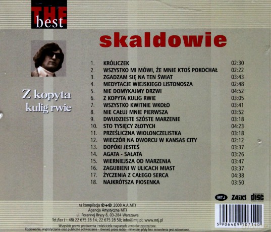 Skaldowie: The Best - Z Kopyta Kulig Rwie [CD]