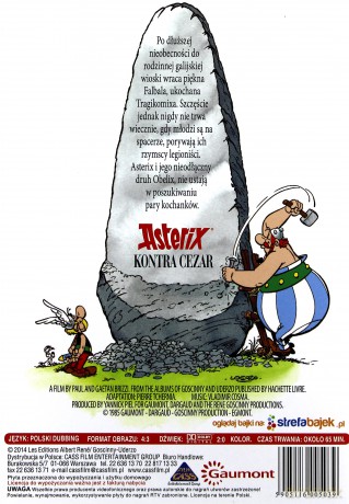 Asterix kontra Cezar [DVD]