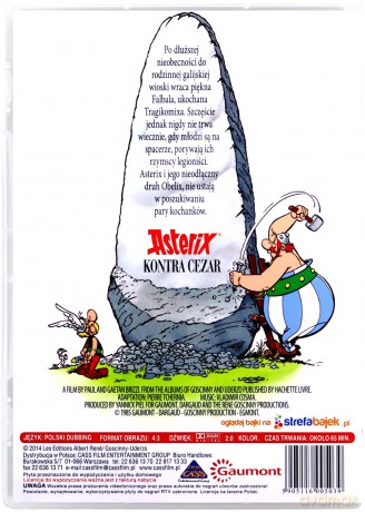 Asterix kontra Cezar [DVD]